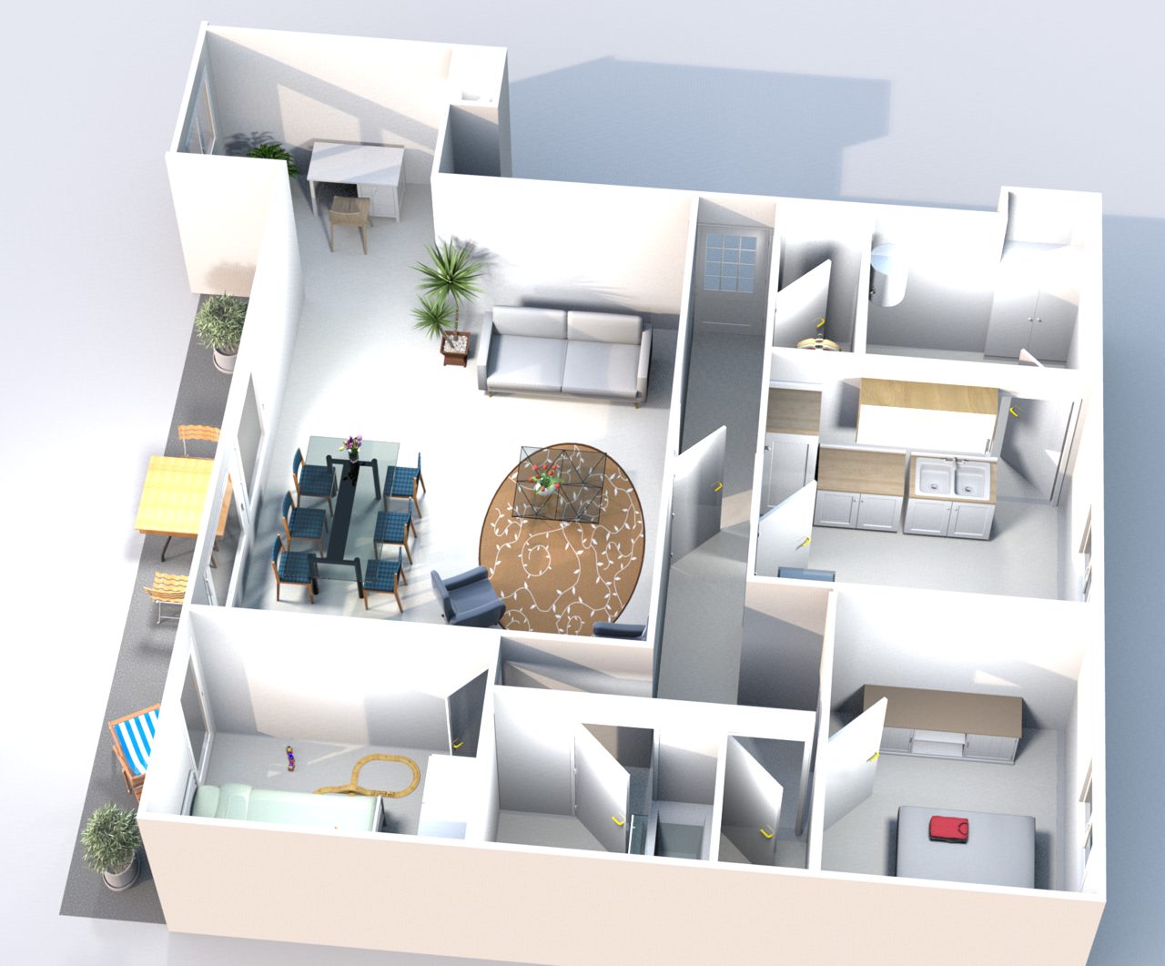 Vente Appartement 83m² La Madeleine 2