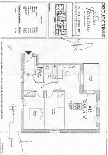 Location Appartement 64m² Villeneuve-d'ascq 5